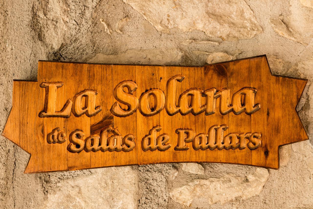 Alberg La Solana Salas de Pallas 外观 照片